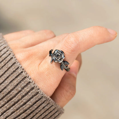 Black Rose Self-Love Ring
