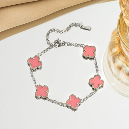 Women's Essentials 925 Silver Clover Bracelet