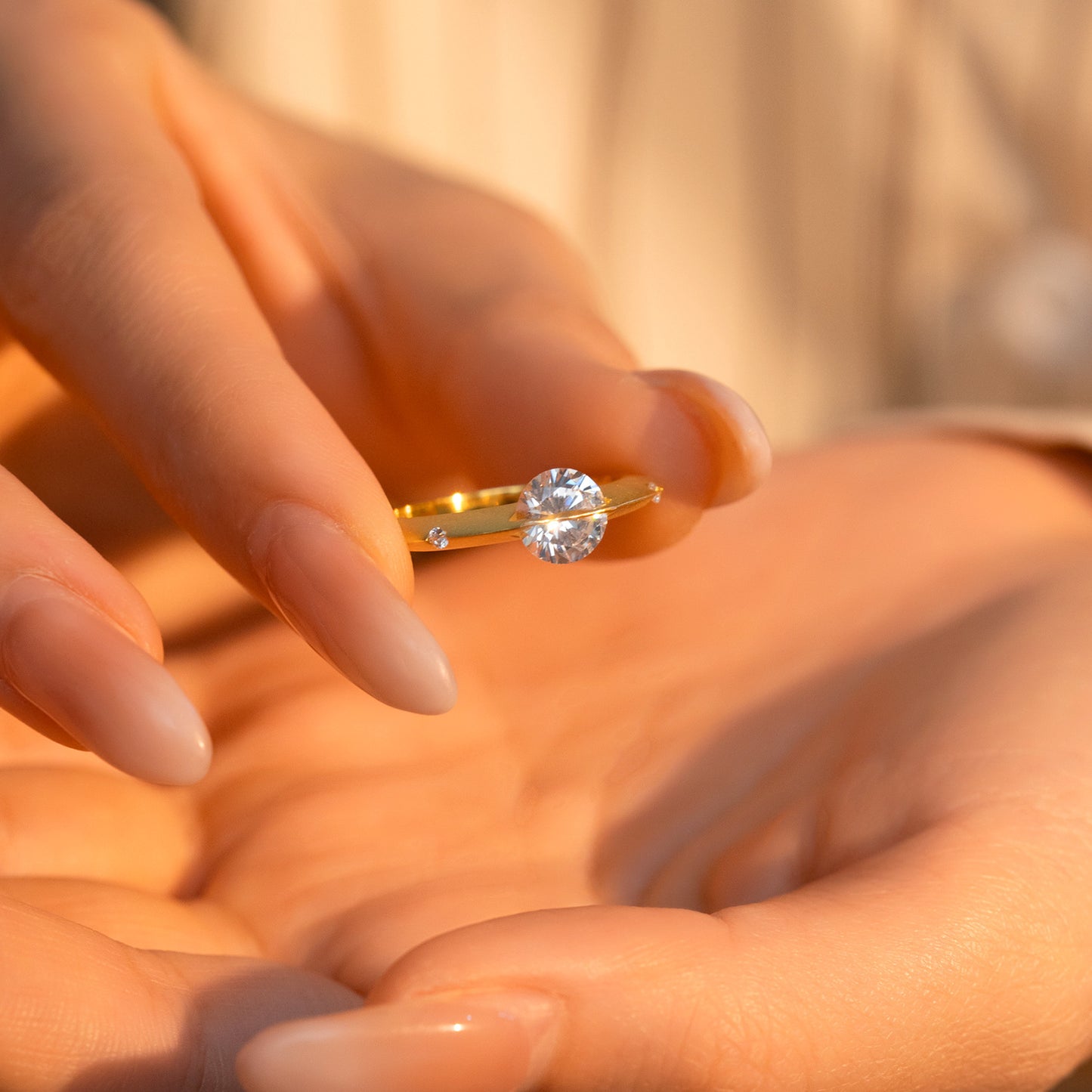Cosmic Star Spiral Ring