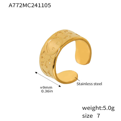 Fashion textured ring