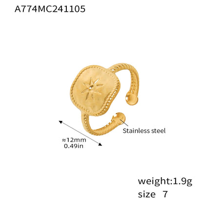 Fashion textured ring