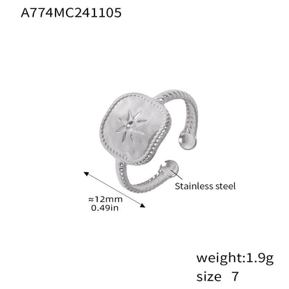 Fashion textured ring