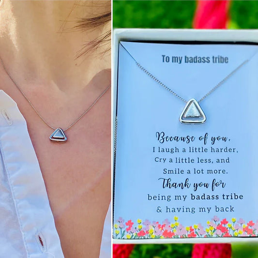 925 Sterling Silver Triangle Necklace