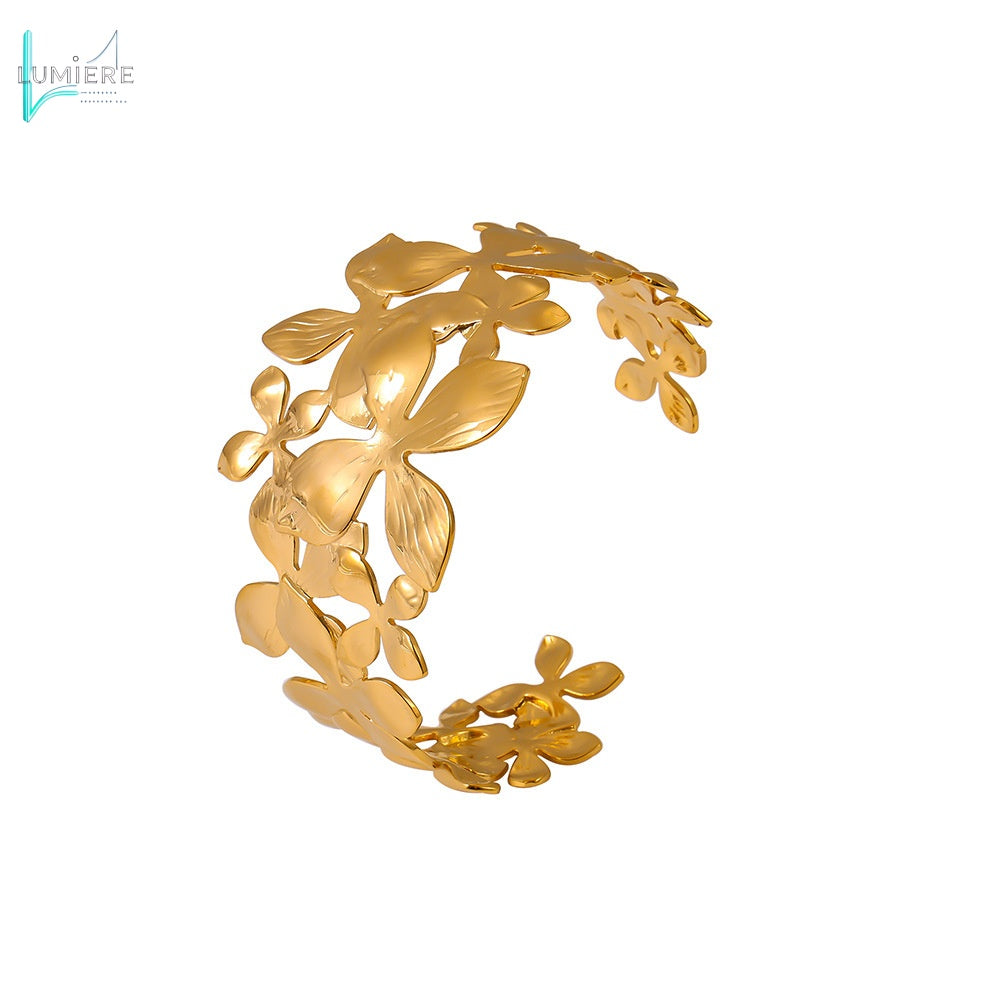 Flower Wide Open Bracelet