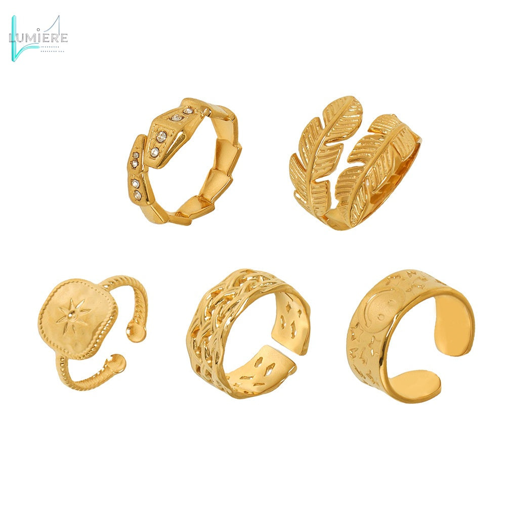 Fashion textured ring