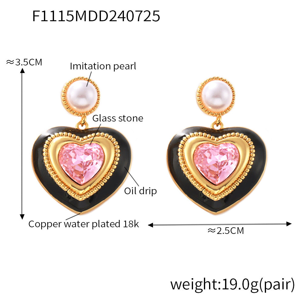 F1115-Gold powder glass stone