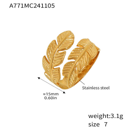 Fashion textured ring