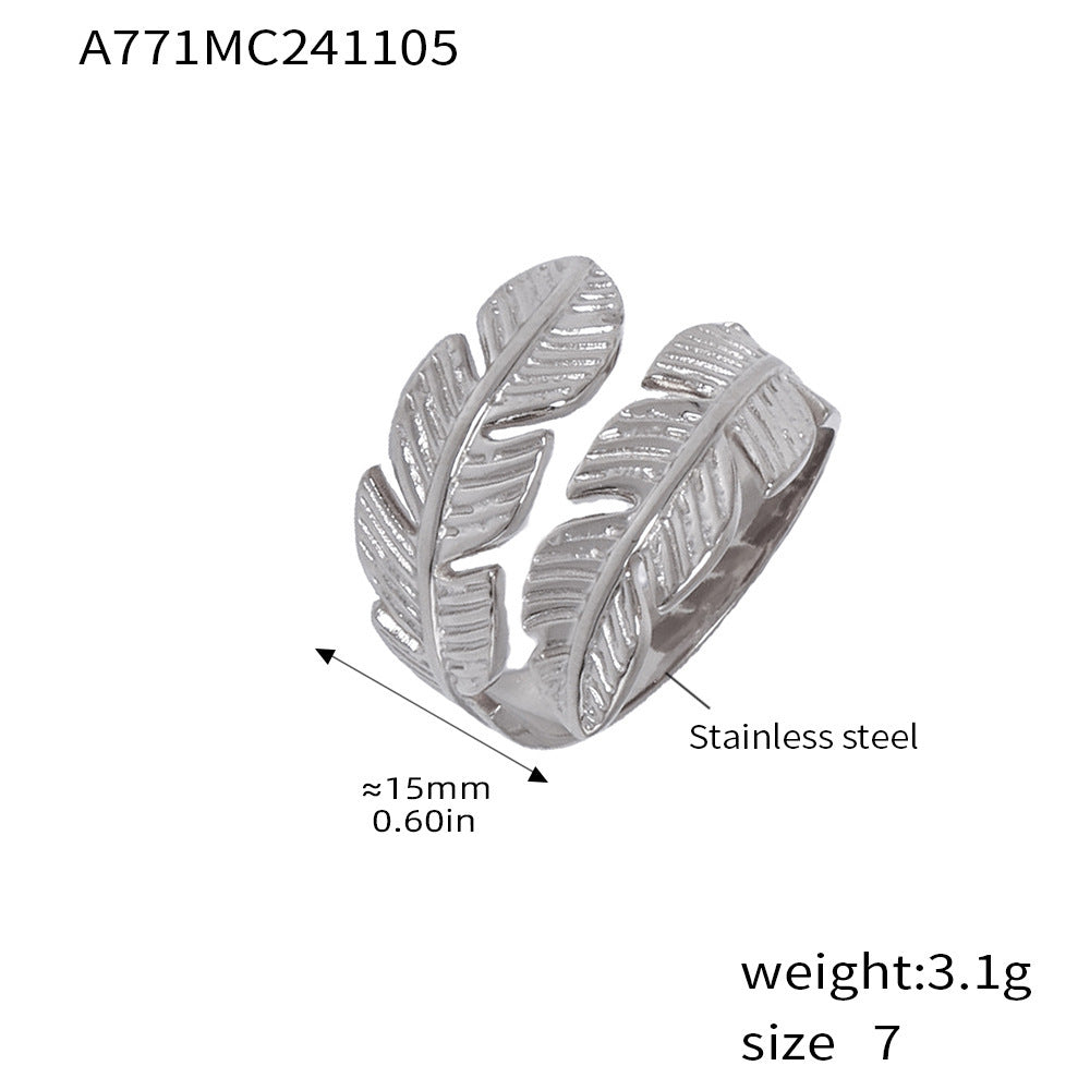 Fashion textured ring